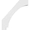 Ekena Millwork 5 1/2-in. W x 32-in. D x 36-in. H Imperial Architectural Grade PVC Knee Brace BRCP055X32X36IMP - alternate 3